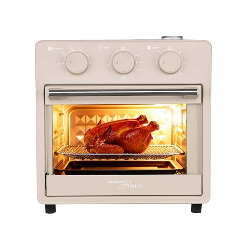Magnavox Home, 16.5 qt Air Fryer Oven, With Steam Infusion, Oat - My Kitchen Products