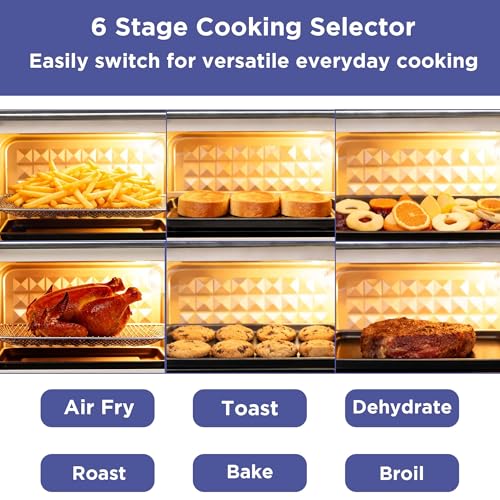 Magnavox Home, 16.5 qt Air Fryer Oven, With Steam Infusion, Oat - My Kitchen Products