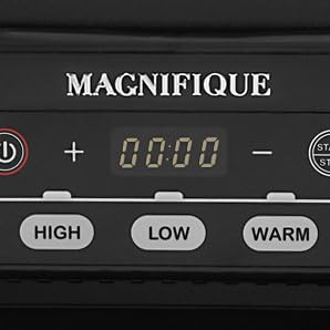 Magnifique 4 Quart Casserole Digital Slow Cooker, Premium Ceramic Bakeware for Oven, Dishwasher Safe Baking Dish,Black - My Kitchen Products