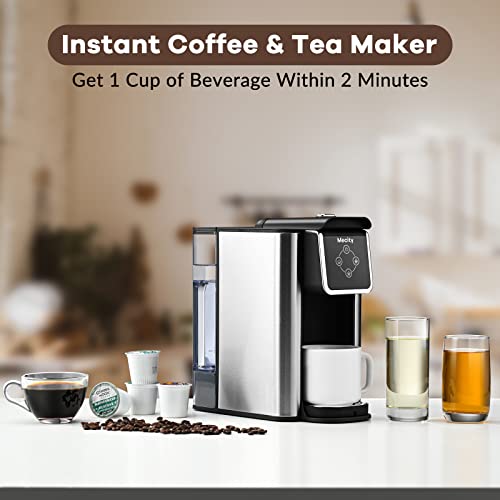 Mecity Coffee Maker 3 in 1 Single Serve Coffee Machine, Compatible with K cup Capsules, Instant Coffee Pot, Tea maker, 6,8,10 Oz Cup, Removable 50 Oz Water Reservoir, 120V 1150W - My Kitchen Products