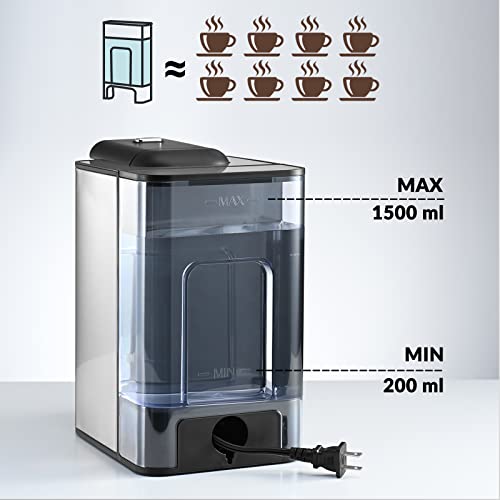 Mecity Coffee Maker 3 in 1 Single Serve Coffee Machine, Compatible with K cup Capsules, Instant Coffee Pot, Tea maker, 6,8,10 Oz Cup, Removable 50 Oz Water Reservoir, 120V 1150W - My Kitchen Products