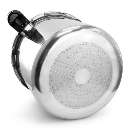 MegaChef 24 Quart Large Capacity Aluminum Stovetop Pressure Cooker for Induction and Gas Stove-Tops - My Kitchen Products