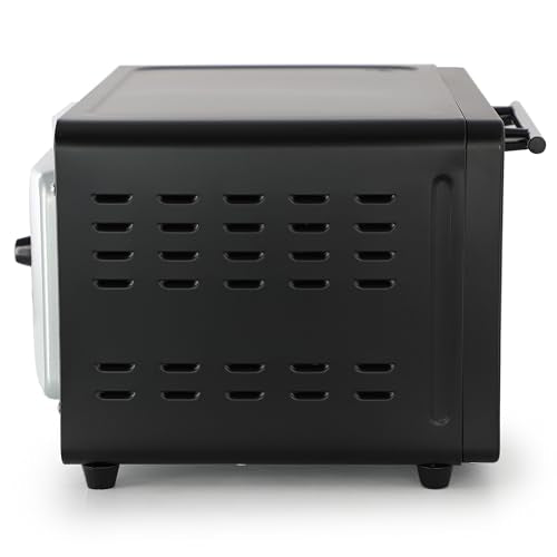 MegaChef 9.5 Quart Electric Counter Top 2 Slice Toaster Oven with Built in Timer, Bake, Broil, Toast (Black) - My Kitchen Products