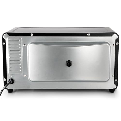 MegaChef 9.5 Quart Electric Counter Top 2 Slice Toaster Oven with Built in Timer, Bake, Broil, Toast (Black) - My Kitchen Products