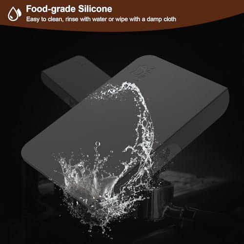 MEION Espresso Tamping mat, Coffee Espresso Tamper Mat, Food Grade Silicone Tamp Mat, Tamper Mat for Espresso Machine Espresso Accessories, Waterproof and Heat Resistant Espresso Mat - My Kitchen Products