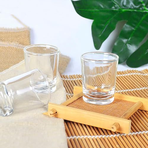 Mfacoy 30 Pack Shot Glasses Set with Heavy Base, 1.6 oz Clear Shot Glasses Bulk, Small Whiskey Shot Glass for Vodka, Whiskey, Tequila, Espressos, Spirits & Liquors, Clear Glass - My Kitchen Products