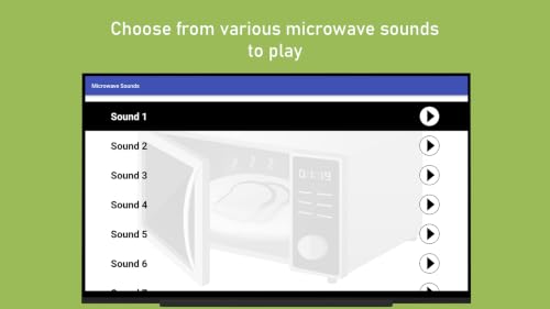 Microwave Sounds - My Kitchen Products