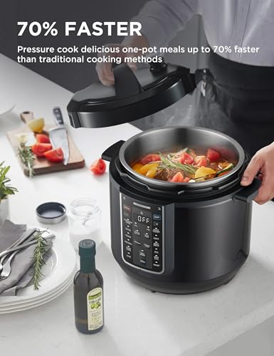 Midea 12-in-1 Electric Pressure Cooker, 8 Quarts, 12 Presets, Multi-Functional Programmable Slow Cooker, Rice Cooker, Steamer, Sauté Pan, Yogurt Maker, and More, Stainless Steel - My Kitchen Products