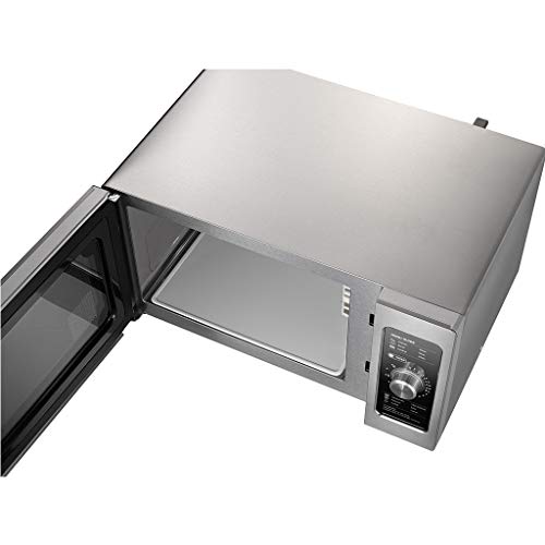 Midea Equipment 1025F0A Countertop Commercial Microwave Oven with Dial, 1000W, Stainless Steel, .9 CuFt - My Kitchen Products
