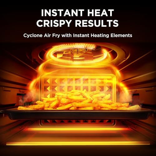 Midea Neo Air Fryer Toaster Oven Combo with Air Fry, Toast, Pizza, Broil, Bake, and Reheat Functions, 12.7 Quarts, Stainless Steel - My Kitchen Products