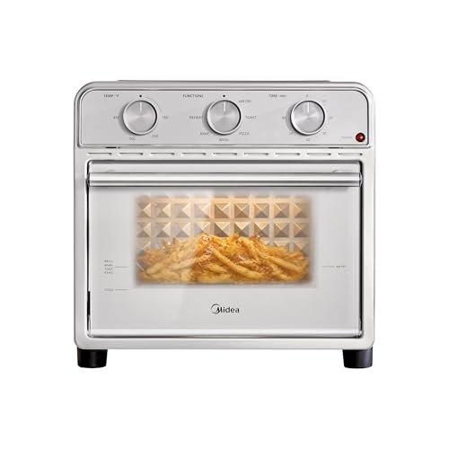 Midea Neo Air Fryer Toaster Oven Combo with Air Fry, Toast, Pizza, Broil, Bake, and Reheat Functions, 21.1 Quarts, Stainless Steel - My Kitchen Products