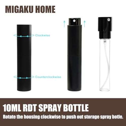 MIGAKU HOME Coffee Bean Dosing Cup & RDT Spray Bottle Set - Walnut Wood Espresso Accessories Kit with Static Reduction Spray, Measuring Tray for Coffee/Tea ﻿ - My Kitchen Products