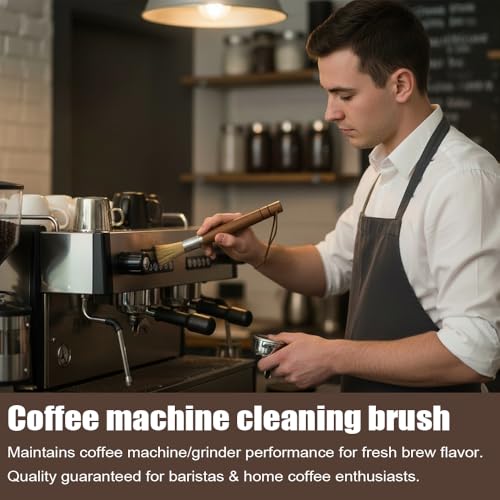 MIGAKU HOME Coffee Grinder Cleaning Kit - 5Pcs Large Soft Brush, Small Hard Brush, Group Head Brush, Long-reach Brush & Air Blower for Coffee & Espresso Machine Parts & Accessories - My Kitchen Products