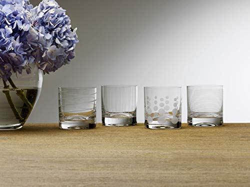 Mikasa Cheers Double Old Fashioned Glass, 12.75-Ounce, Set of 4 - My Kitchen Products