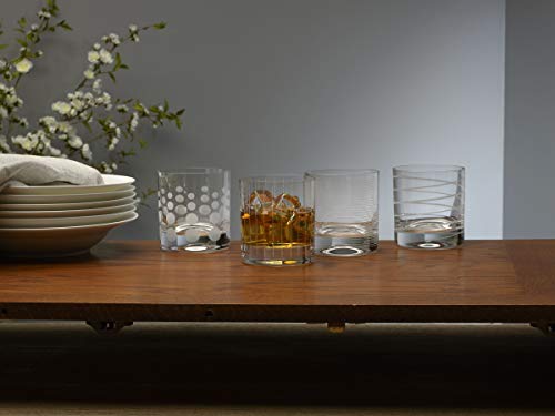 Mikasa Cheers Double Old Fashioned Glass, 12.75-Ounce, Set of 4 - My Kitchen Products