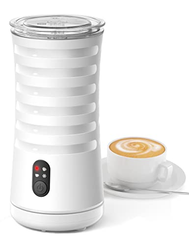 Milk Frother, 4-in-1 Milk Steamer and Frother, Hot & Cold Foam Milk Warmer with Temperature Control, Auto Shut-Off Frothers for Coffee, Latte, Cappuccino, Macchiato - My Kitchen Products