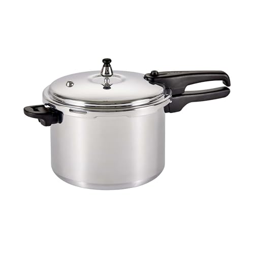 Mirro 92160A Polished Aluminum 10-PSI Pressure Cooker Cookware, 6-Quart, Silver - My Kitchen Products