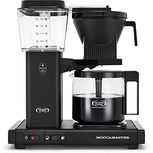 Moccamaster 53948 KBGV Select 10-Cup Coffee Maker, Matte Black, 40 ounce, 1.25l - My Kitchen Products