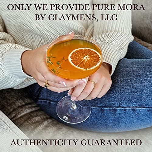 MORA PURE The Remy Coupe - Set of 4, 8oz Handblown Premium Crystal Martini Glasses for Cocktail, Gin & Tonic, Cosmopolitan, Manhattan, Bar, Fancy Mixology, etc. Modern Angle Drinking Glassware - My Kitchen Products