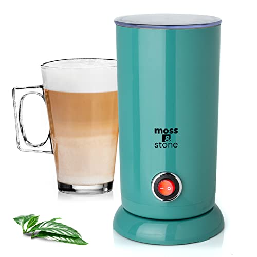 Moss & Stone Electric Milk Frother & Milk Warmer for Latte & Cappuccino - My Kitchen Products