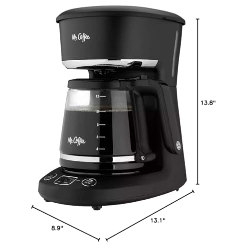 Mr. Coffee® 12-Cup Programmable Coffeemaker, Brew Now or Later - My Kitchen Products