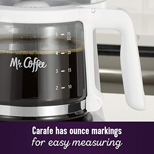 Mr. Coffee 2134286 ® 5-Cup Mini Brew Switch Coffee Maker, White - My Kitchen Products