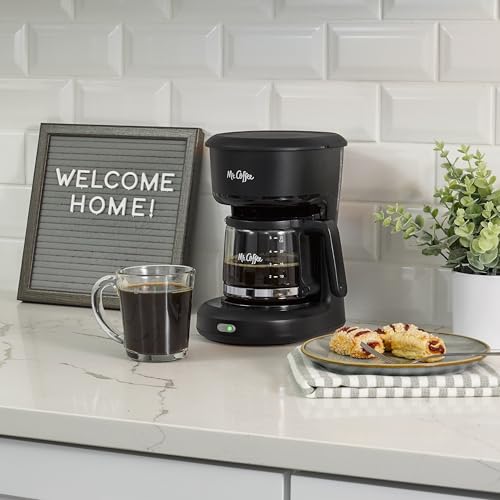 Mr. Coffee® 5-Cup Mini Brew Switch Coffee Maker, Black - My Kitchen Products