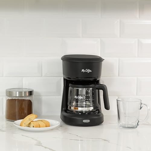 Mr. Coffee® 5-Cup Mini Brew Switch Coffee Maker, Black - My Kitchen Products