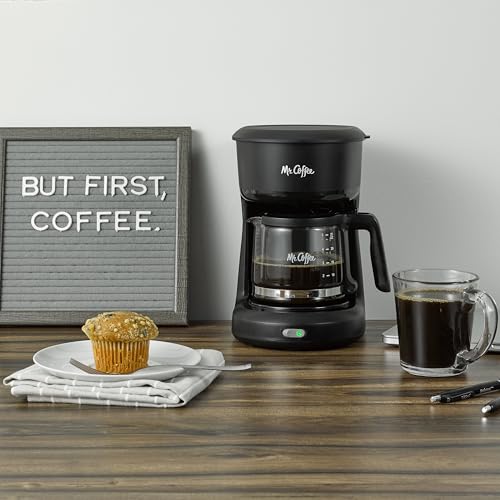 Mr. Coffee® 5-Cup Mini Brew Switch Coffee Maker, Black - My Kitchen Products