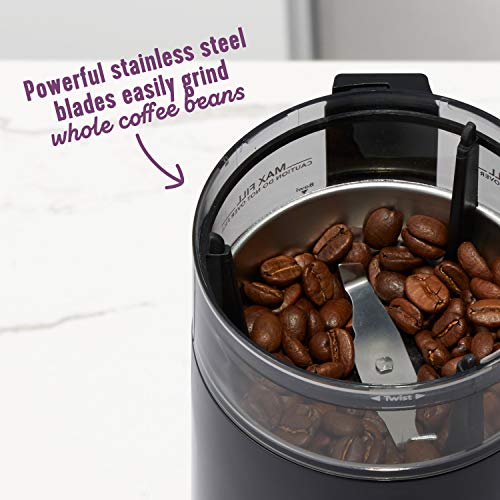 Mr. Coffee Automatic Coffee Grinder with 5 Presets, 12 Cup Capacity, Black – Ideal for Home Use and Espresso Lovers - My Kitchen Products