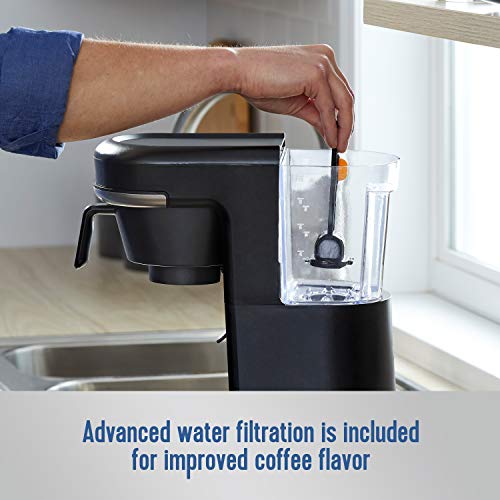 Mr. Coffee Coffee Maker, Programmable Coffee Machine for Single Serve or Carafe Coffee, 10 Cups, Black - My Kitchen Products
