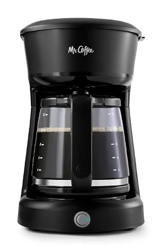 Mr. Coffee Easy On/Off 12-Cup Coffee Maker Switch Pour Grab-a-Cup Auto Pause Black - My Kitchen Products