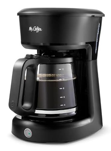 Mr. Coffee Easy On/Off 12-Cup Coffee Maker Switch Pour Grab-a-Cup Auto Pause Black - My Kitchen Products