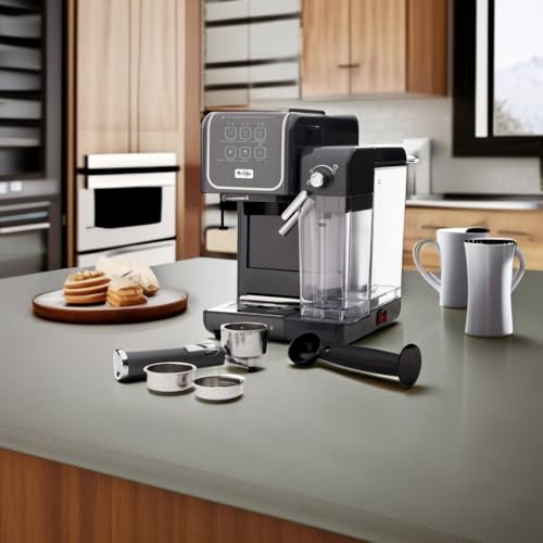 Mr. Coffee One-Touch CoffeeHouse+ Espresso, Cappuccino, and Latte Maker Home Coffee Machine with 19-Bar Italian Pump, and Milk Frother Ideal for Latte, Espresso, and Coffee Lovers - My Kitchen Products