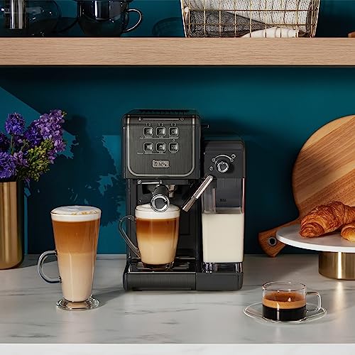 Mr. Coffee One-Touch CoffeeHouse+ Espresso, Cappuccino, and Latte Maker Home Coffee Machine with 19-Bar Italian Pump, and Milk Frother Ideal for Latte, Espresso, and Coffee Lovers - My Kitchen Products