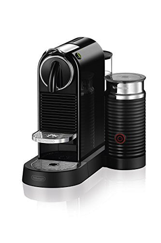 Nespresso CitiZ Coffee and Espresso Machine by De'Longhi with Milk Frother, Black, 9.3 x 14.6 x 10.9 inches - My Kitchen Products