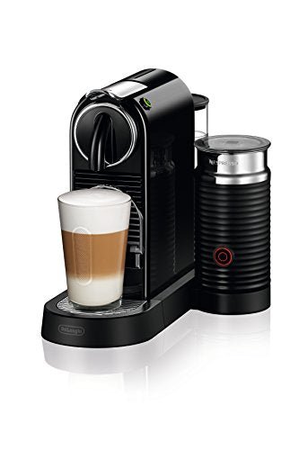 Nespresso CitiZ Coffee and Espresso Machine by De'Longhi with Milk Frother, Black, 9.3 x 14.6 x 10.9 inches - My Kitchen Products