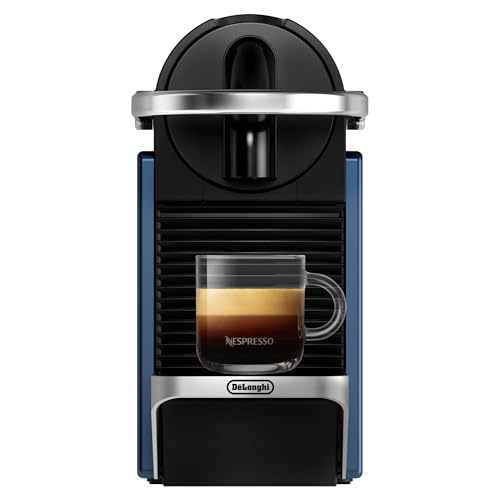 Nespresso Pixie Espresso Machine by De'Longhi, Dark Blue - My Kitchen Products