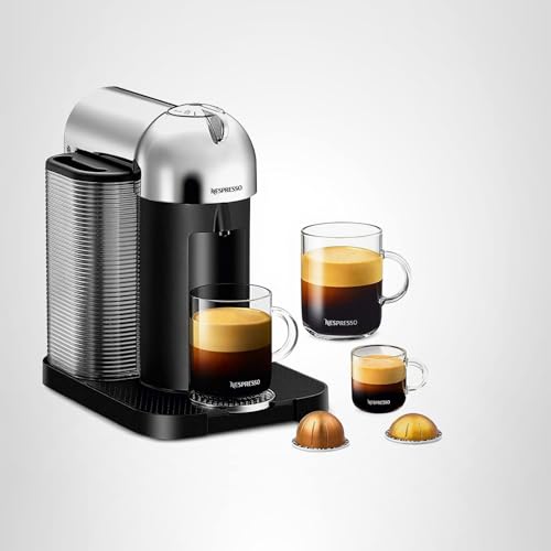Nespresso Vertuo Coffee and Espresso Maker by Breville, Chrome - My Kitchen Products