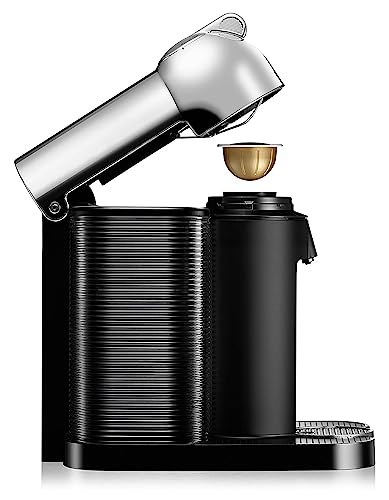 Nespresso Vertuo Coffee and Espresso Maker by Breville, Chrome with Aeroccino Milk Frother - My Kitchen Products