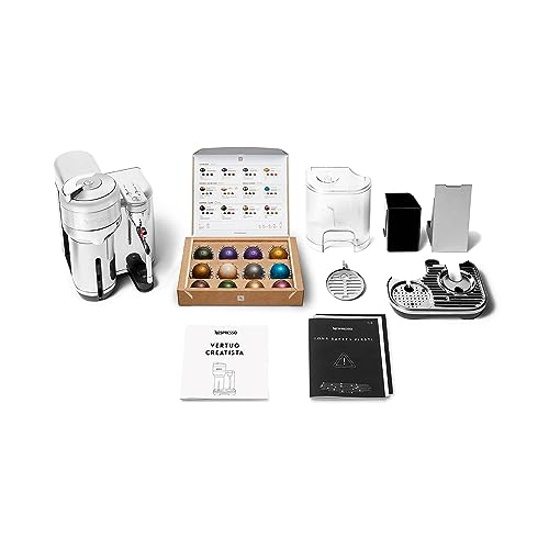 Nespresso Vertuo Creatista Coffee and Espresso Maker by Breville, Brushed Stainless Steel - My Kitchen Products