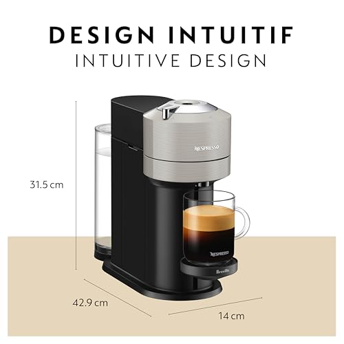 Nespresso Vertuo Next Coffee and Espresso Maker by Breville, with Aeroccino Milk Frother - My Kitchen Products