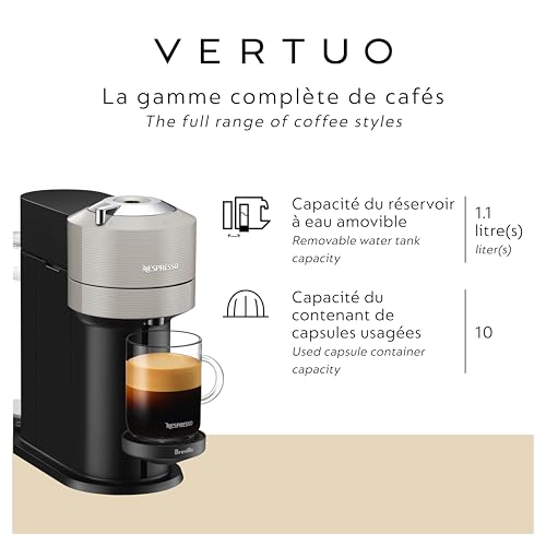 Nespresso Vertuo Next Coffee and Espresso Maker by Breville, with Aeroccino Milk Frother - My Kitchen Products