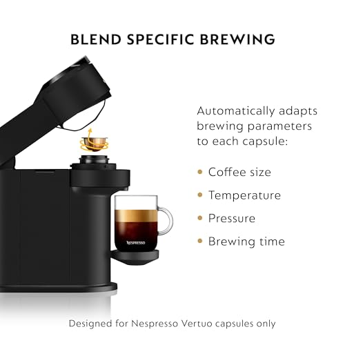 Nespresso Vertuo Next Coffee and Espresso Maker by De'Longhi, Matte Black - My Kitchen Products
