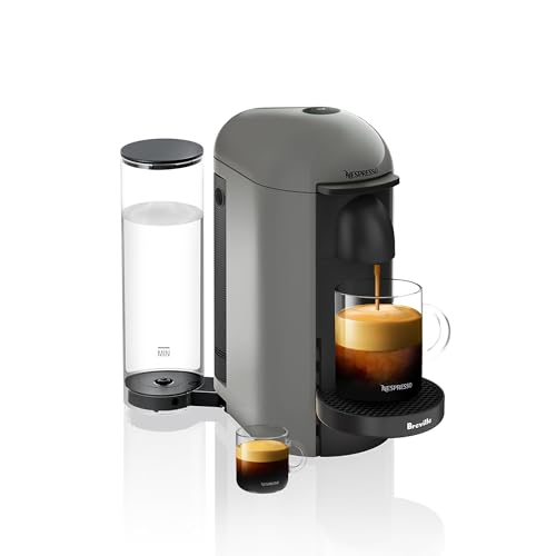 Nespresso Vertuo Plus Coffee and Espresso Maker by Breville, Grey - My Kitchen Products