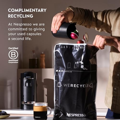 Nespresso Vertuo Plus Coffee and Espresso Maker by Breville, Grey - My Kitchen Products