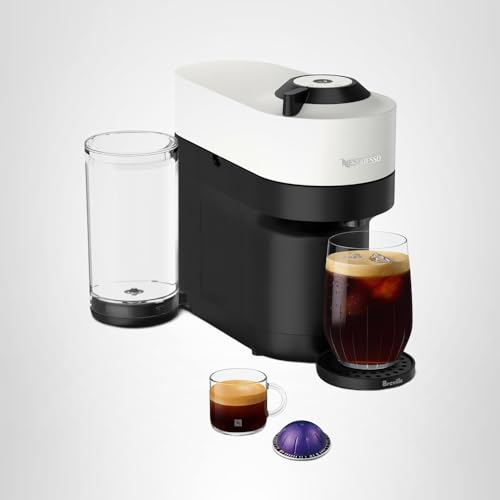 Nespresso Vertuo Pop+ Coffee and Espresso Maker by Breville, Coconut White - My Kitchen Products
