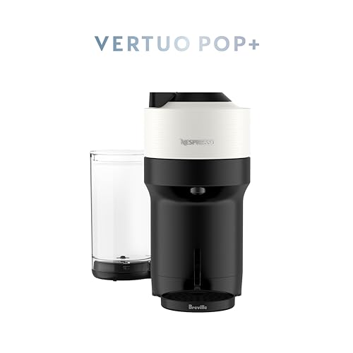 Nespresso Vertuo Pop+ Coffee and Espresso Maker by Breville, Coconut White - My Kitchen Products