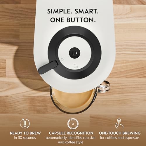 Nespresso Vertuo Pop+ Coffee and Espresso Maker by Breville with Milk Frother, Coconut White - My Kitchen Products