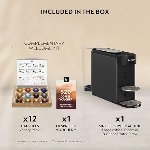 Nespresso Vertuo Up Coffee and Espresso Maker by DeLonghi, Graphite - My Kitchen Products